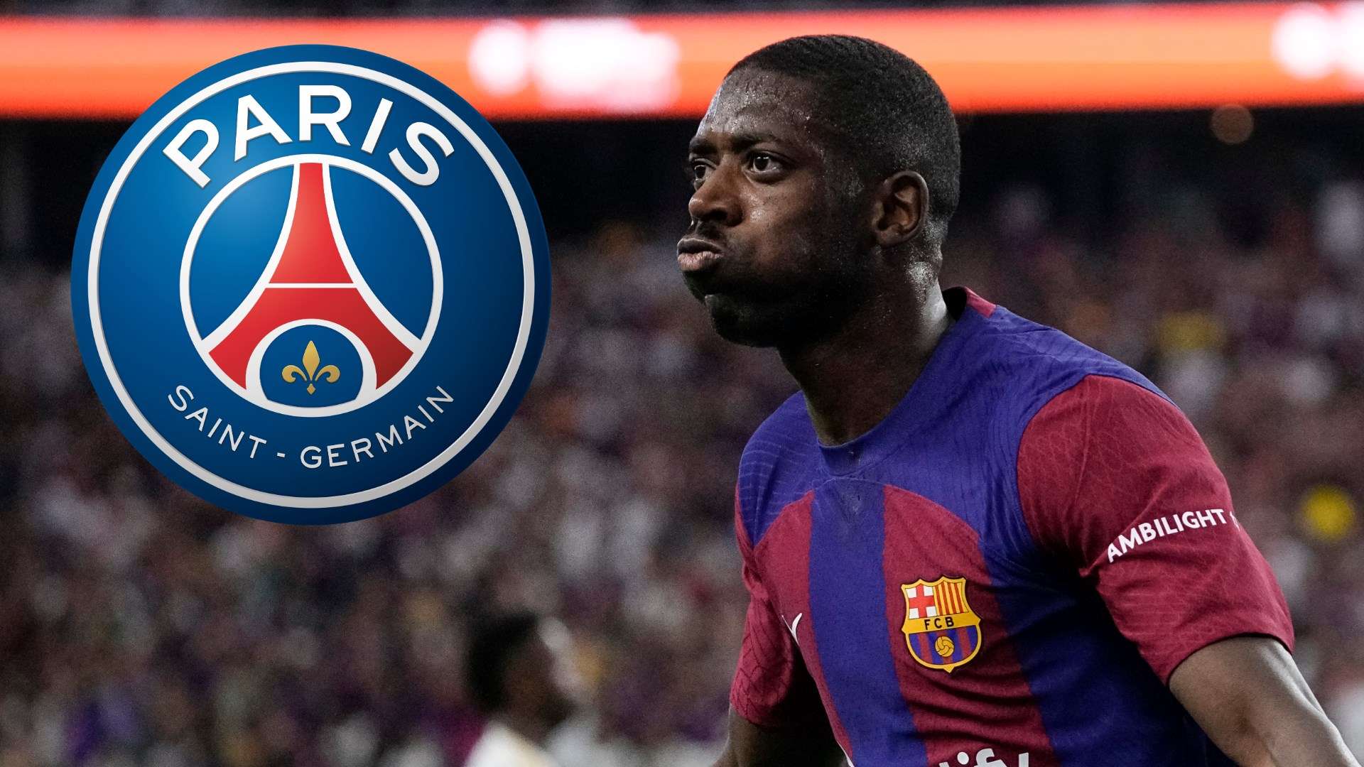 Ousmane Dembele PSG GFX