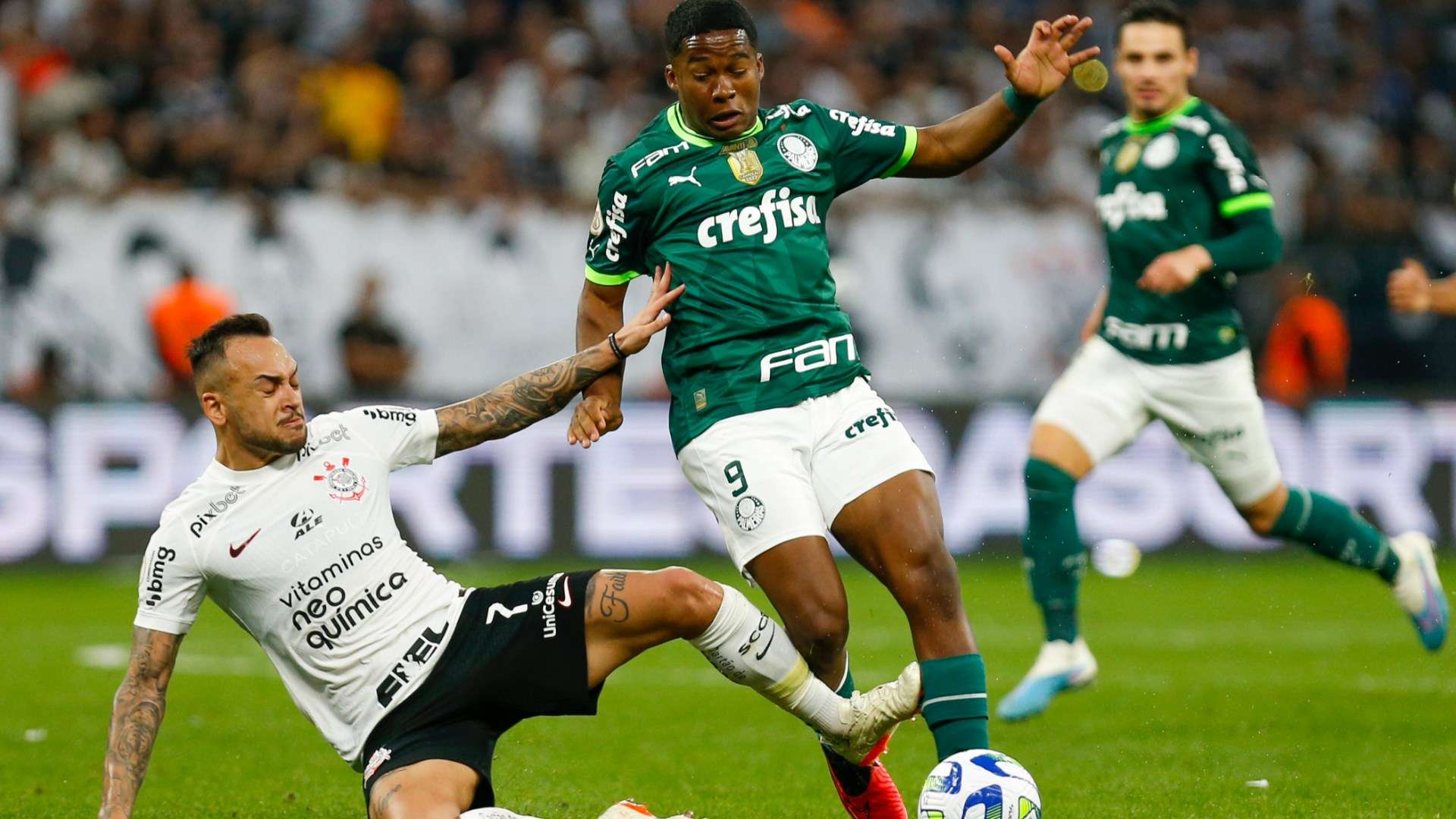 Endrick, Corinthians vs. Palmeiras