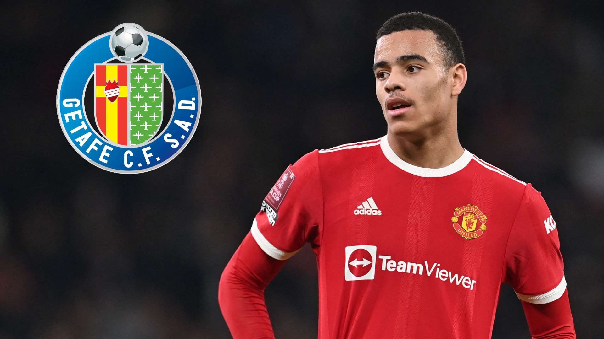 Mason Greenwood Getafe badge