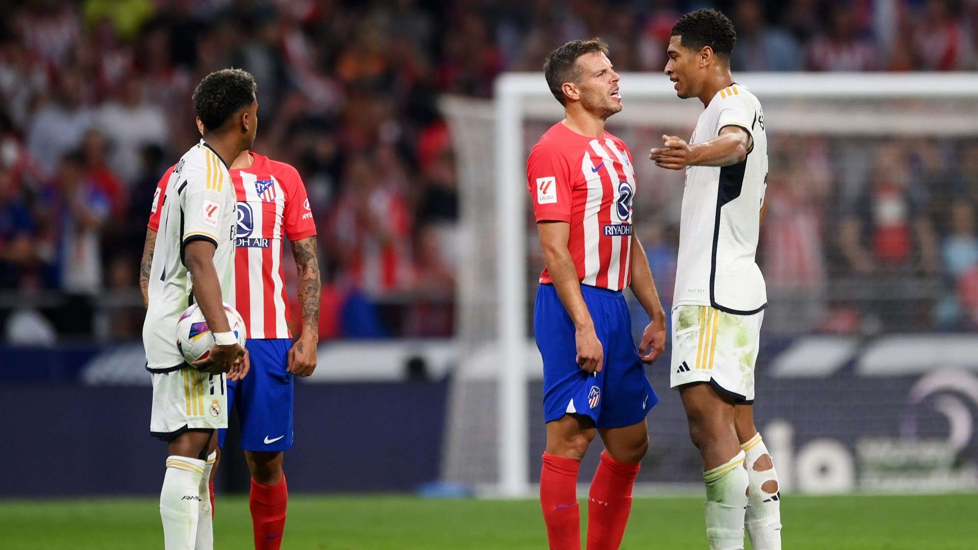 Jude Bellingham & César Azpilicueta, Atletico Madrid vs. Real Madrid 24092023