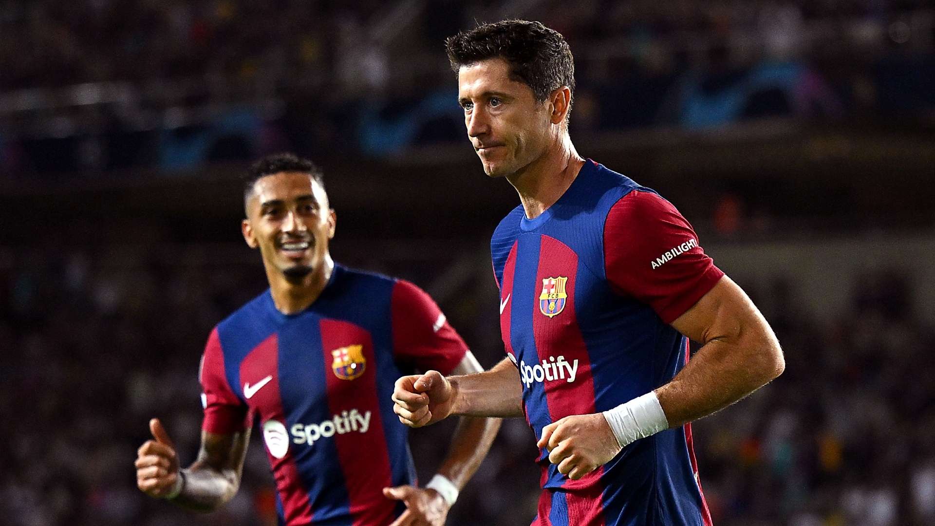 Lewandowski Barcelona Amberes 23-24