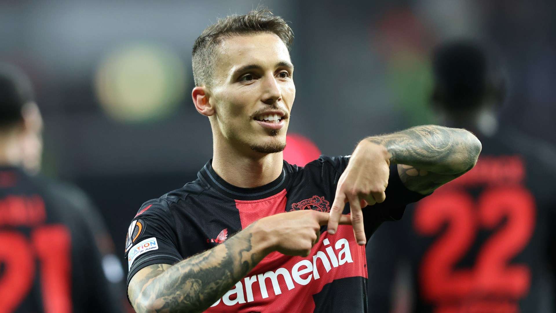 Alex Grimaldo Bayer Leverkusen