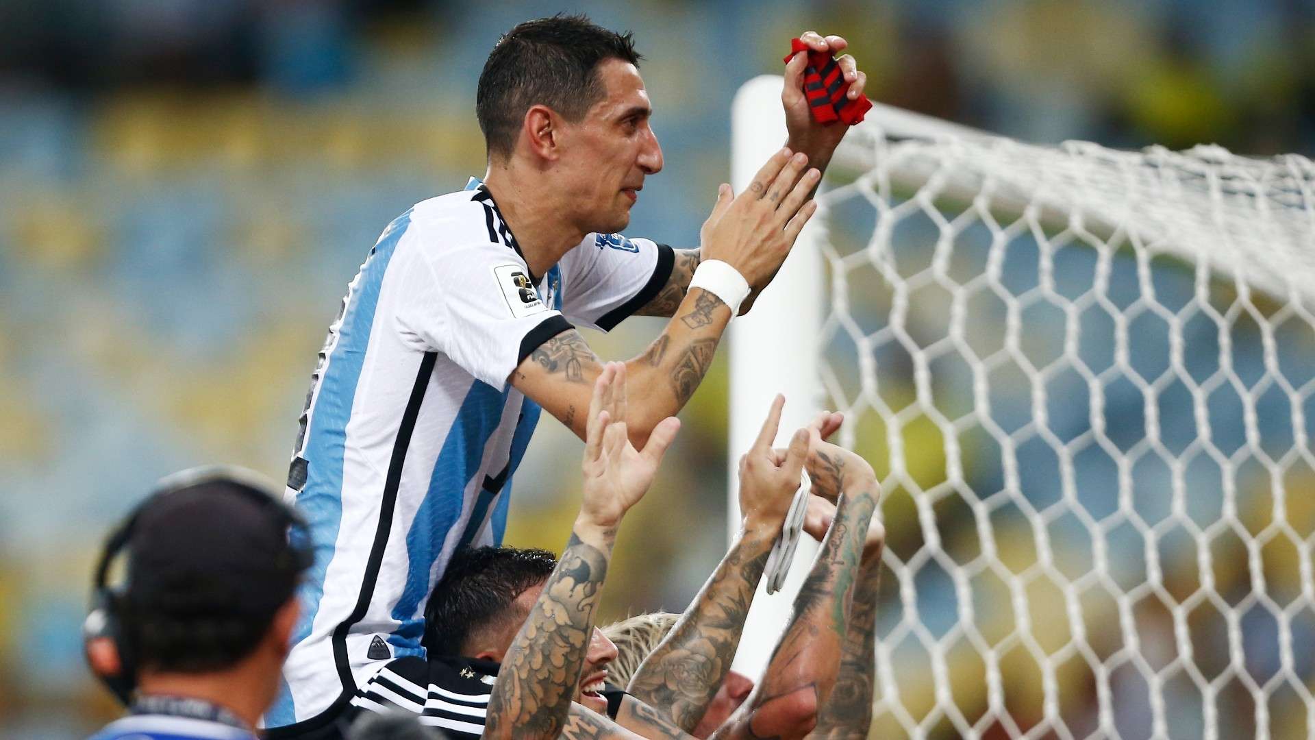 Angel Di Maria Argentina Brasil Eliminatorias 21112023