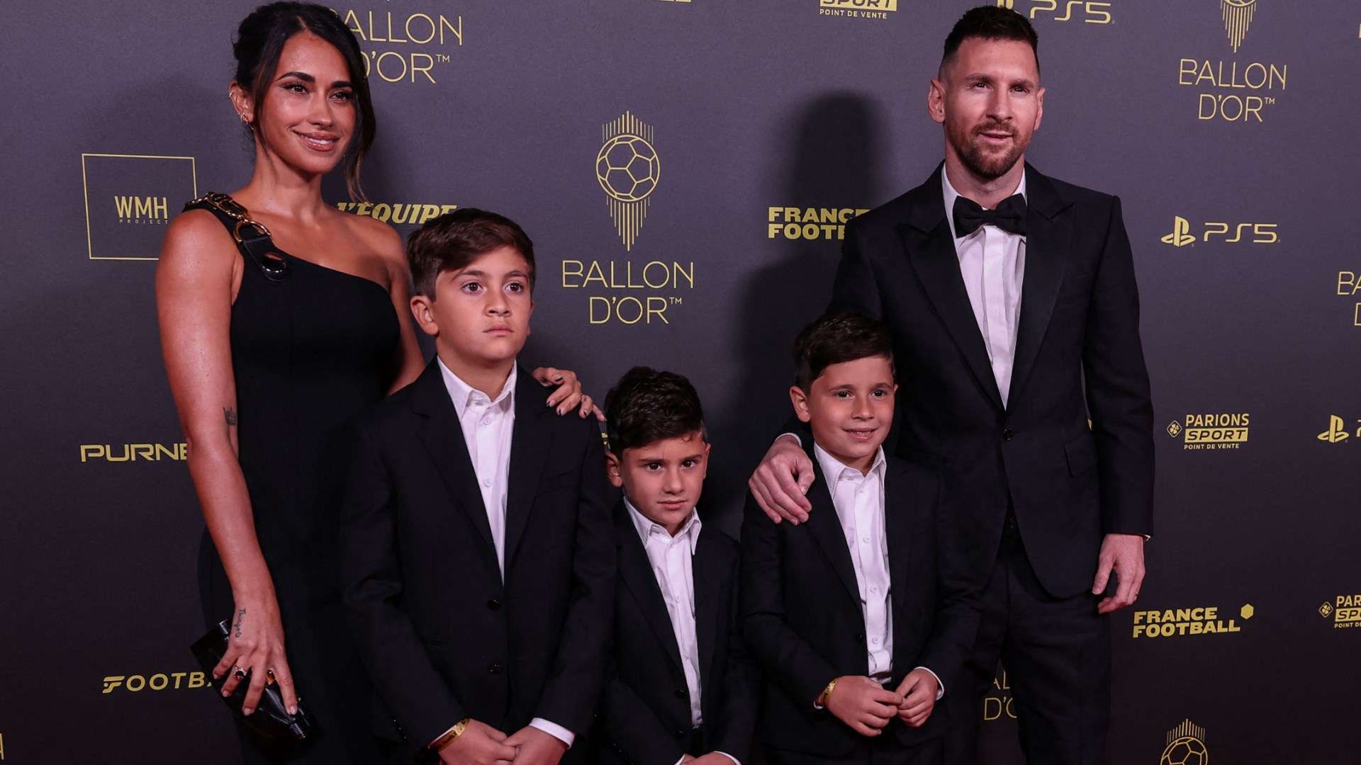 Lionel Messi Antonela Roccuzzo Ballon d