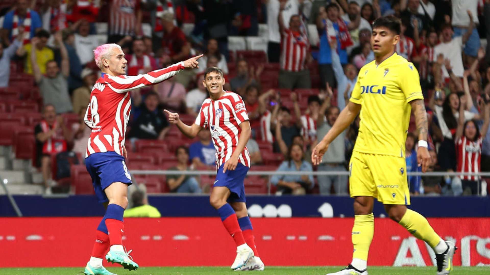 Atlético Madrid vs. Cádiz