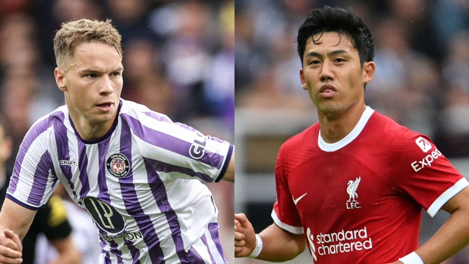 Niklas Schmidt Toulouse Wataru Endo Liverpool