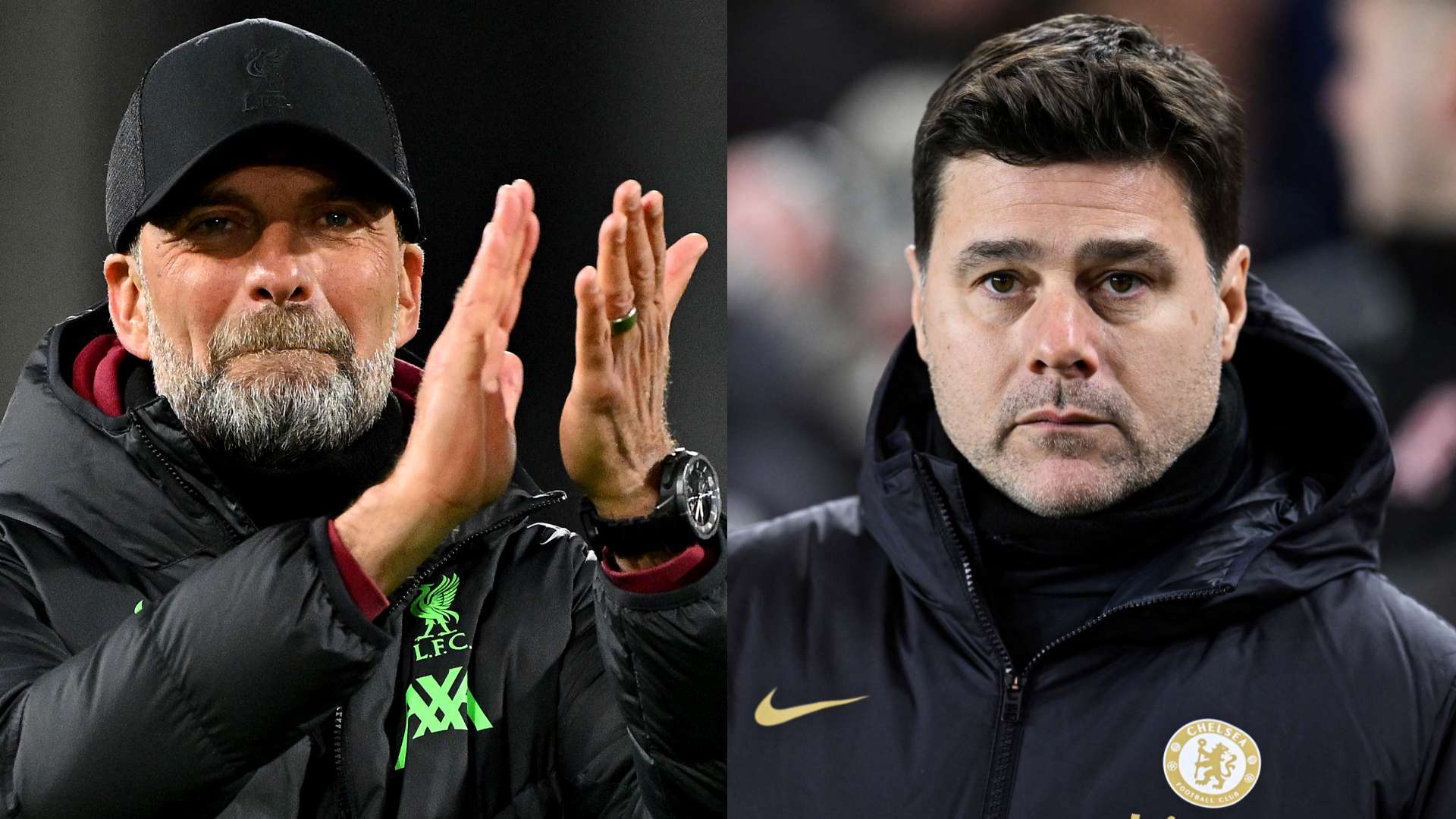 GFX Jurgen Klopp Mauricio Pochettino