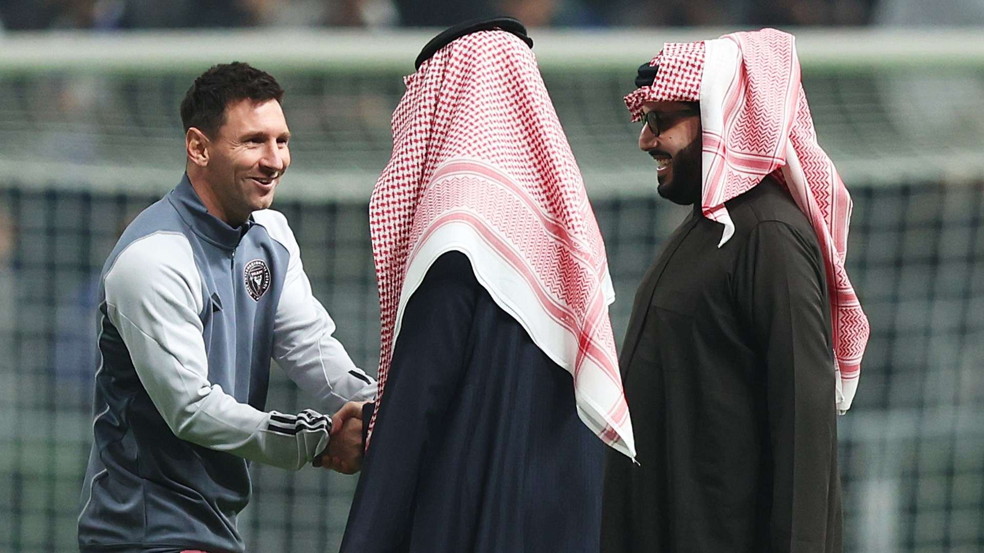 Lionel Messi - Turki Al Alshikh - Fahad Bin Nafel