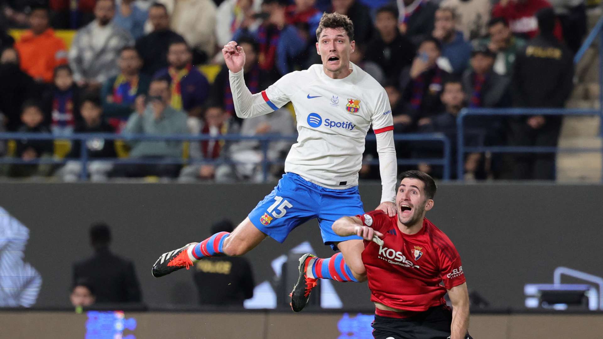 Andreas Christensen Barcelona Osasuna Supercopa de España 11012024