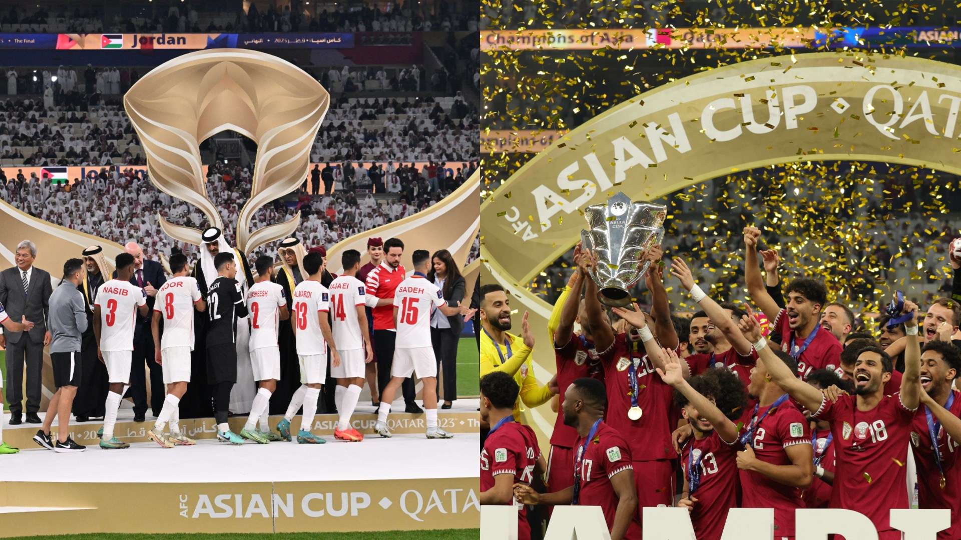 qatar - jordan AFC cup 2023