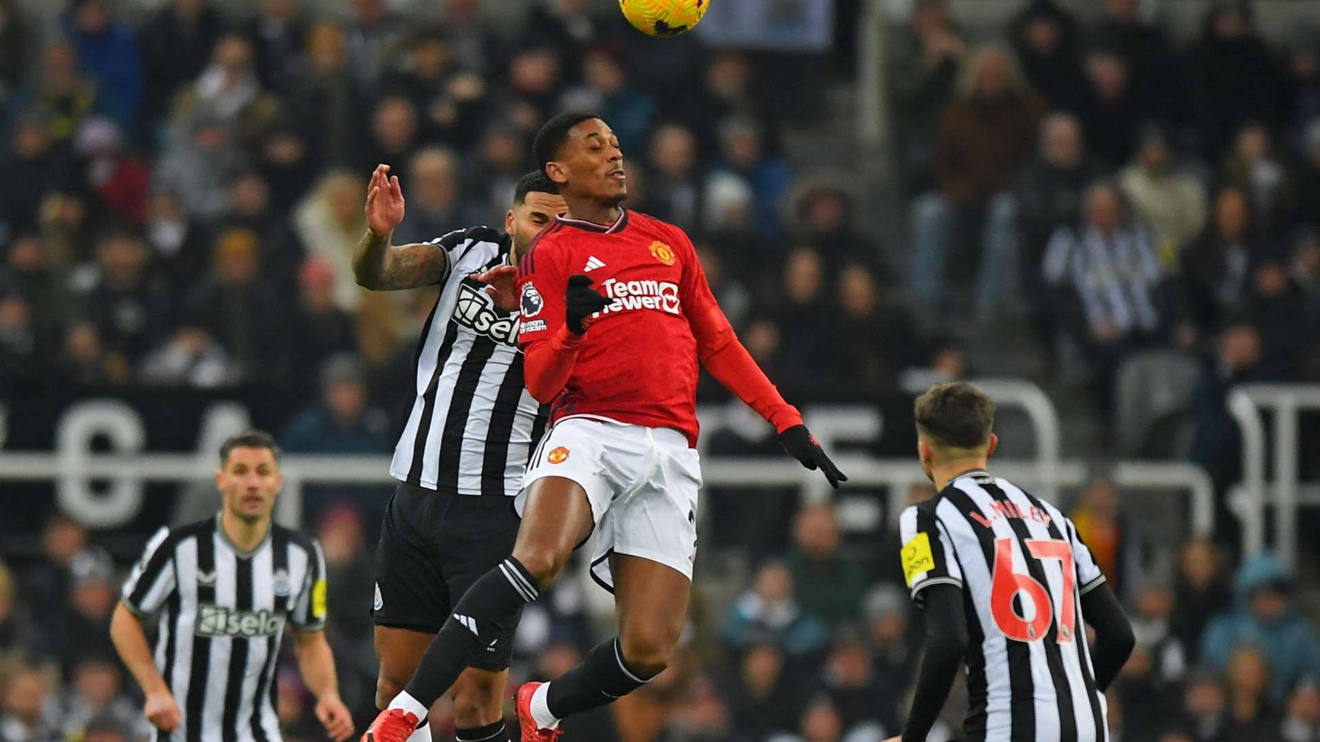 Anthony Martial Man Utd Newcastle