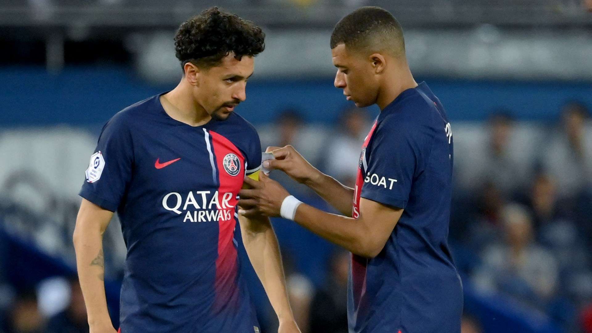 Marquinhos Kylian Mbappe