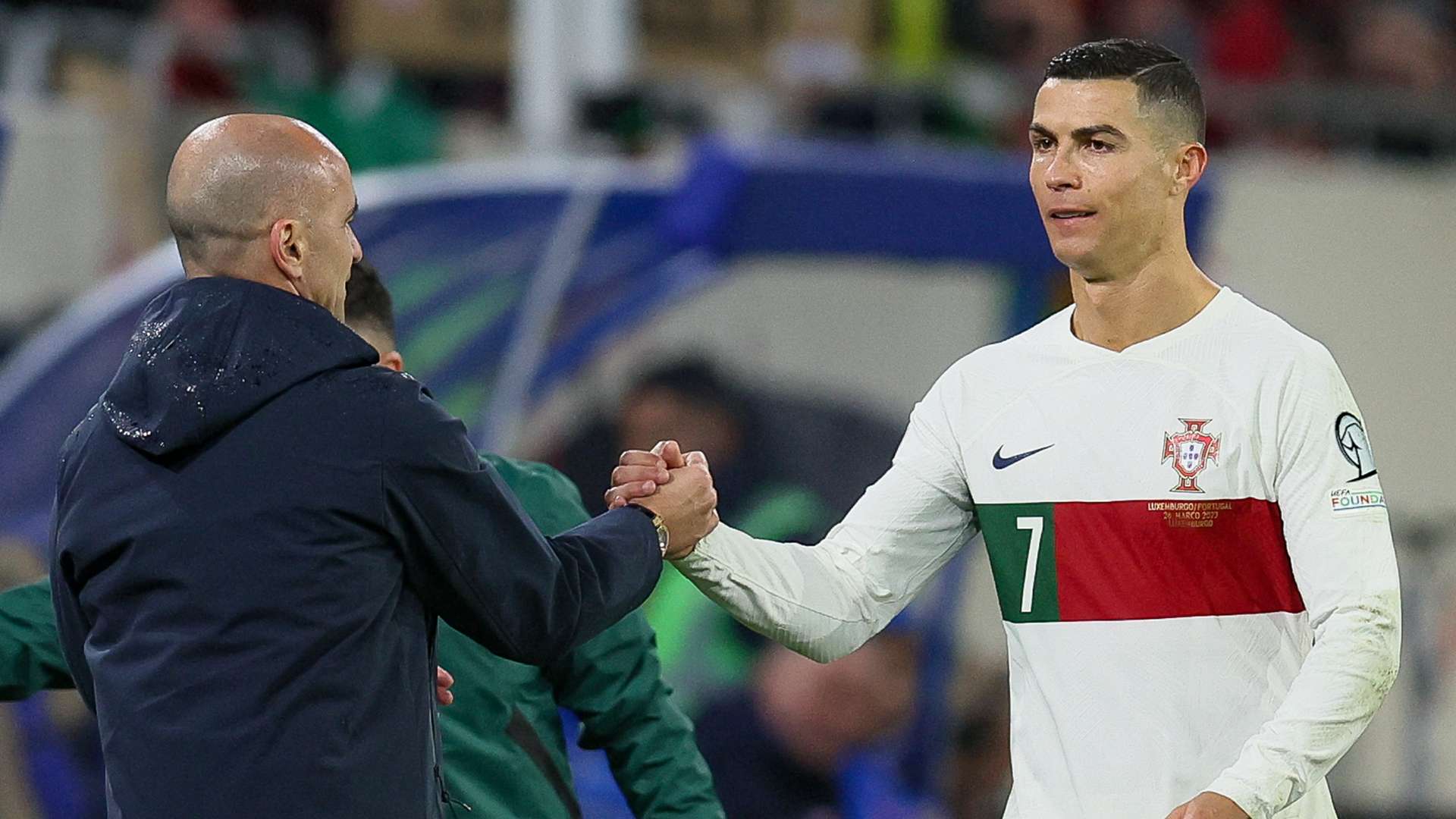 Roberto Martinez Cristiano Ronaldo Portugal 2023