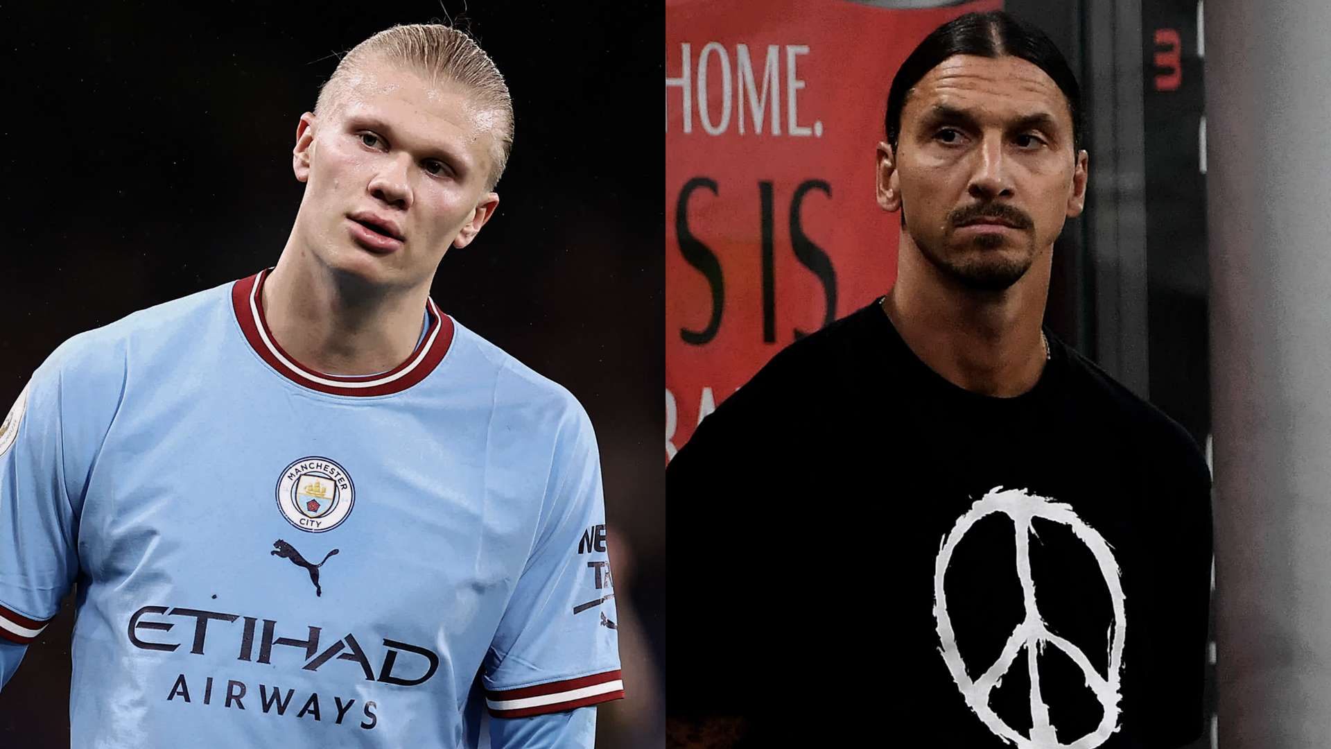 Erling Haaland Zlatan Ibrahimovic