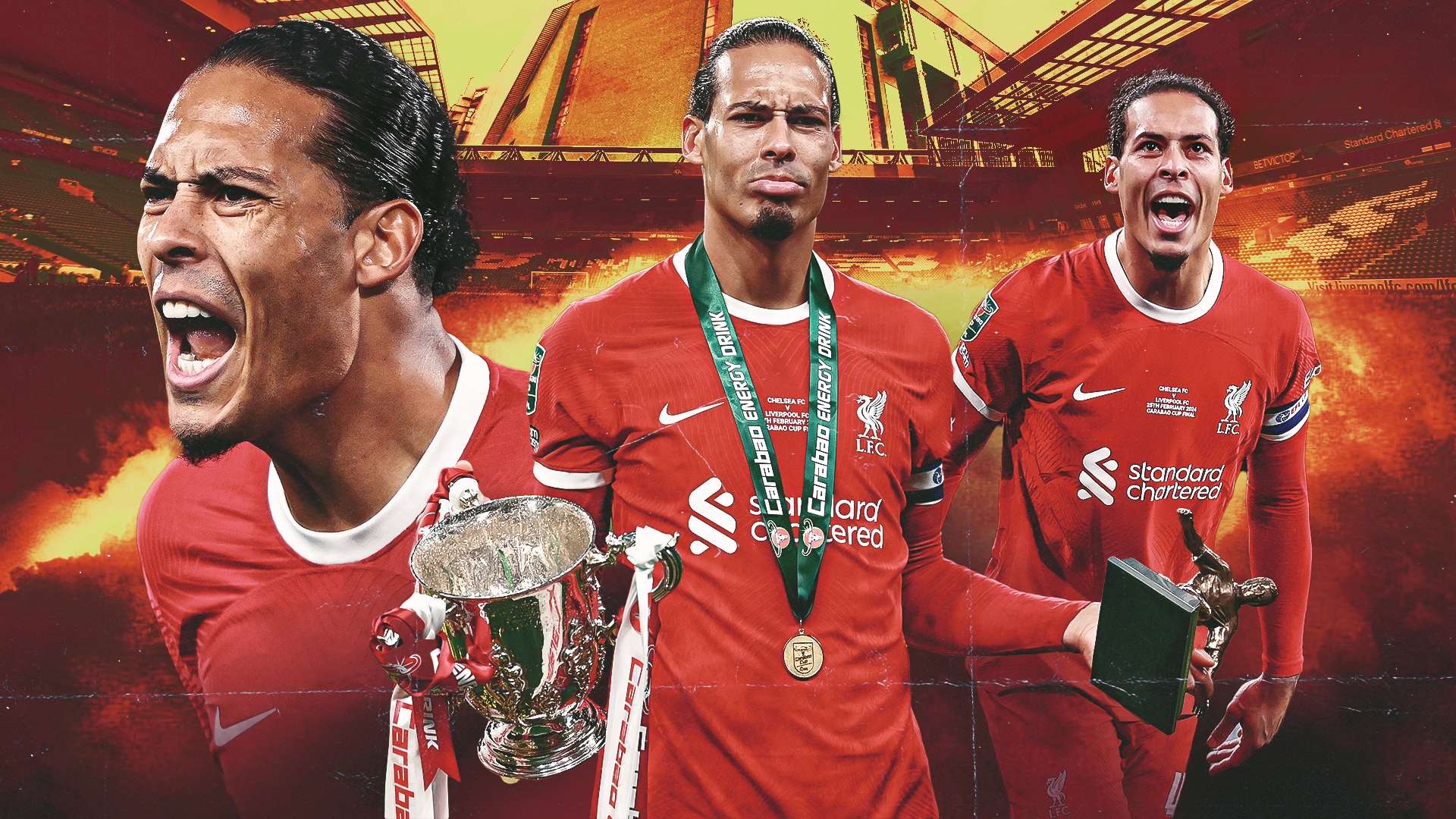 Virgil van Dijk Liverpool 2023-24 GFX