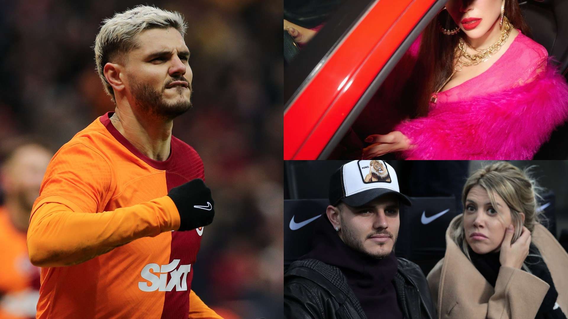 Mauro Icardi Wanda Nara Ferrari split