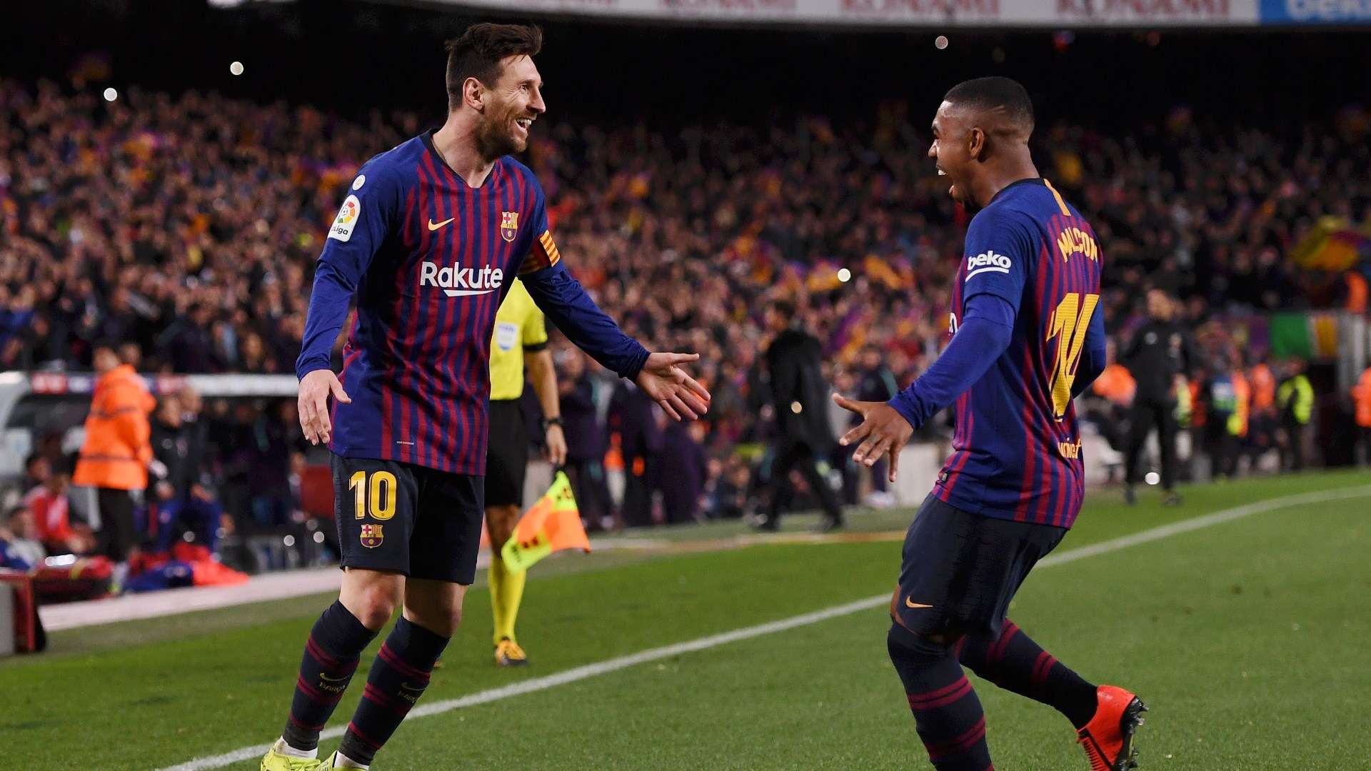 Malcom Messi Barcelona