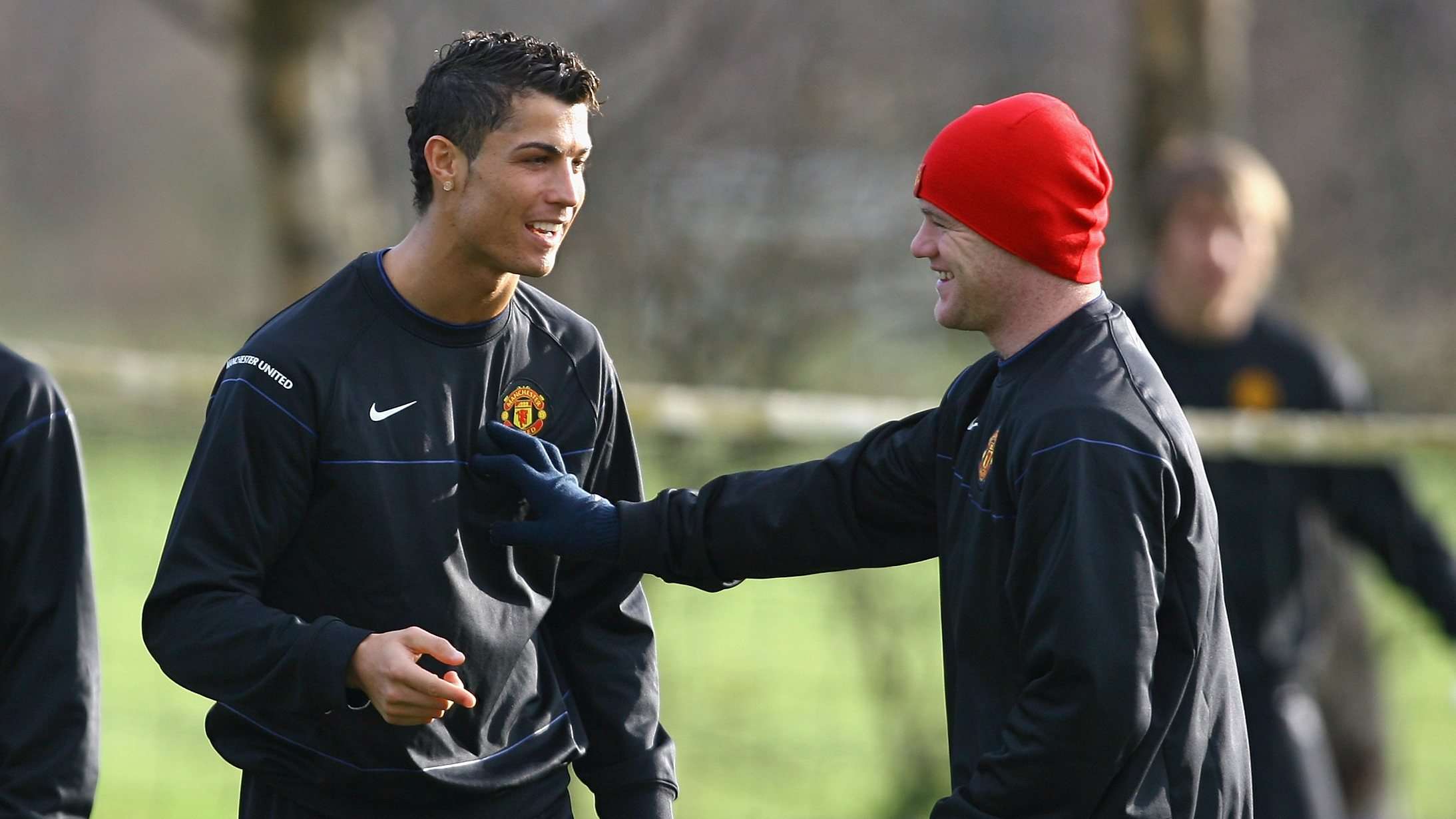 Cristiano Ronaldo Wayne Rooney Manchester United