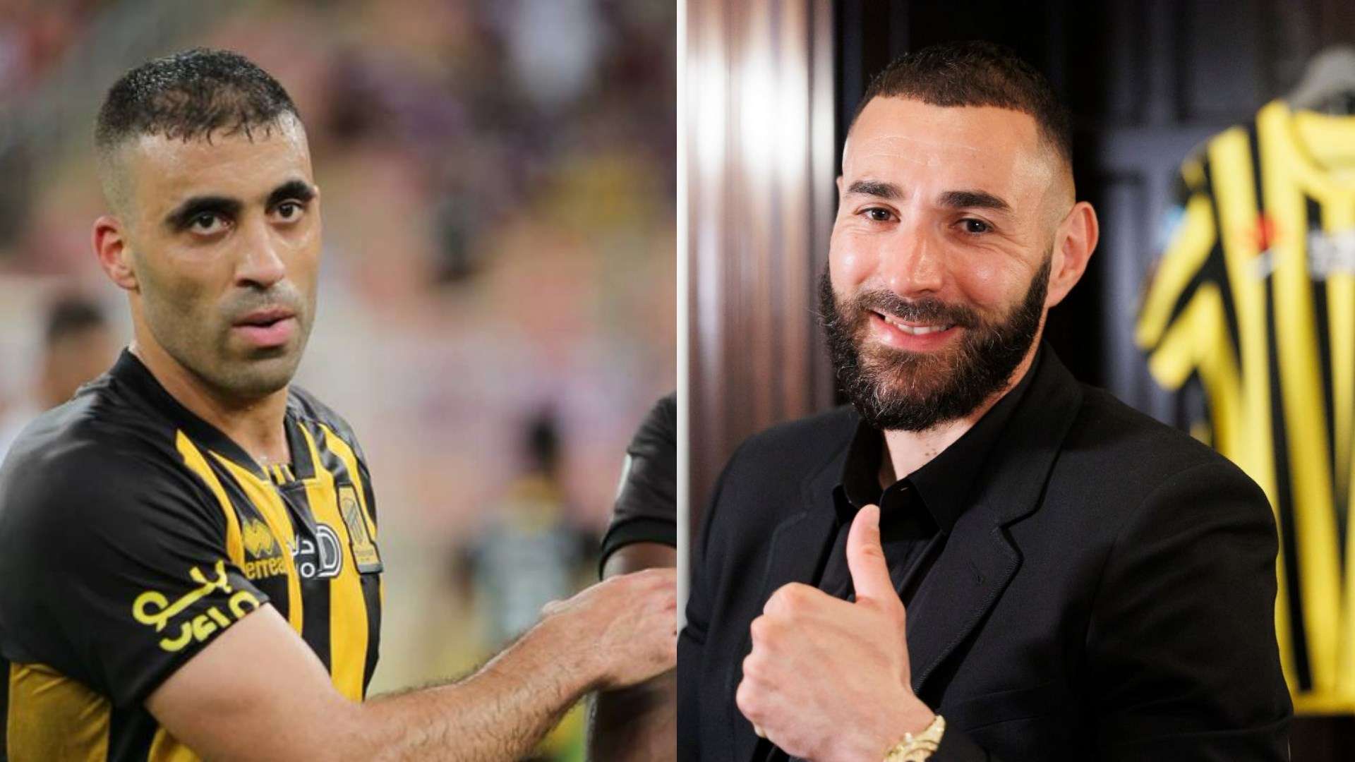 Abderrazak Hamdallah - Karim Benzema