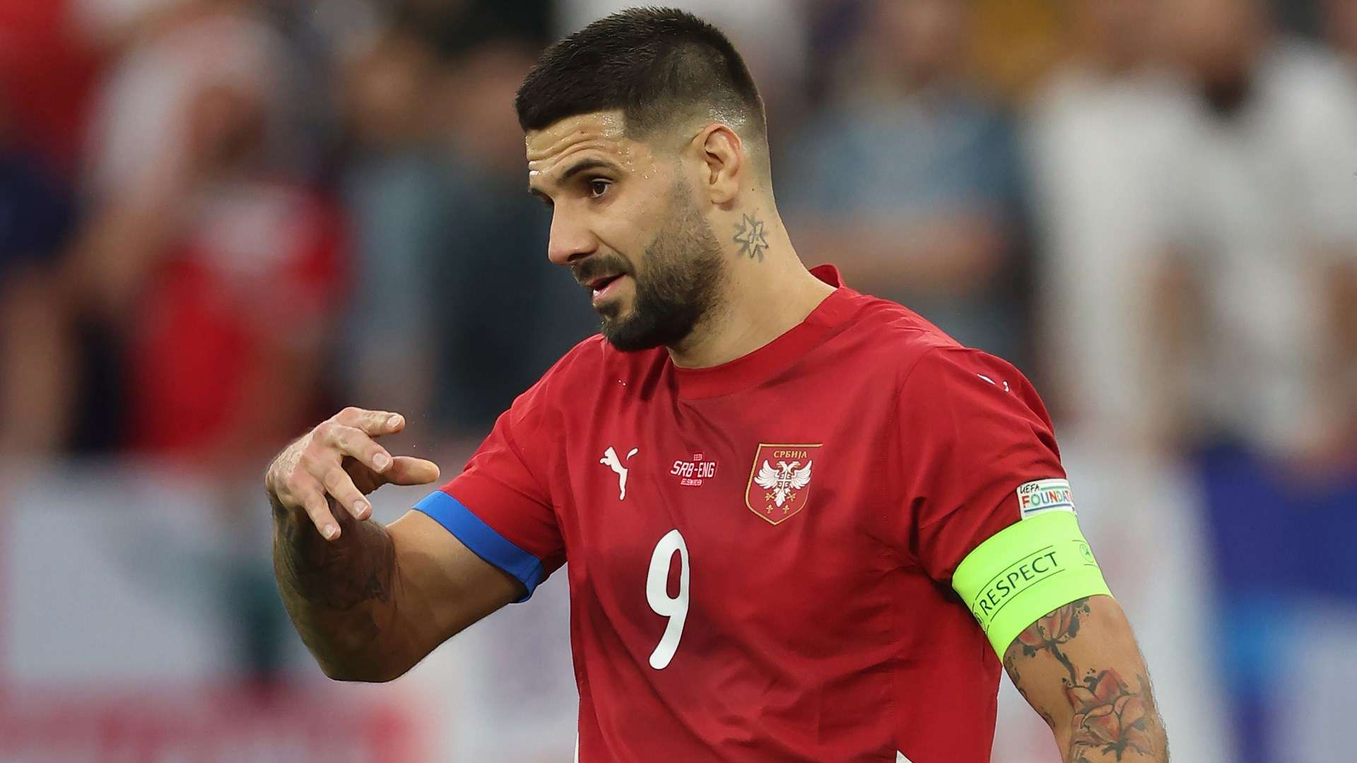 Aleksandar Mitrovic Serbia Euro 2024