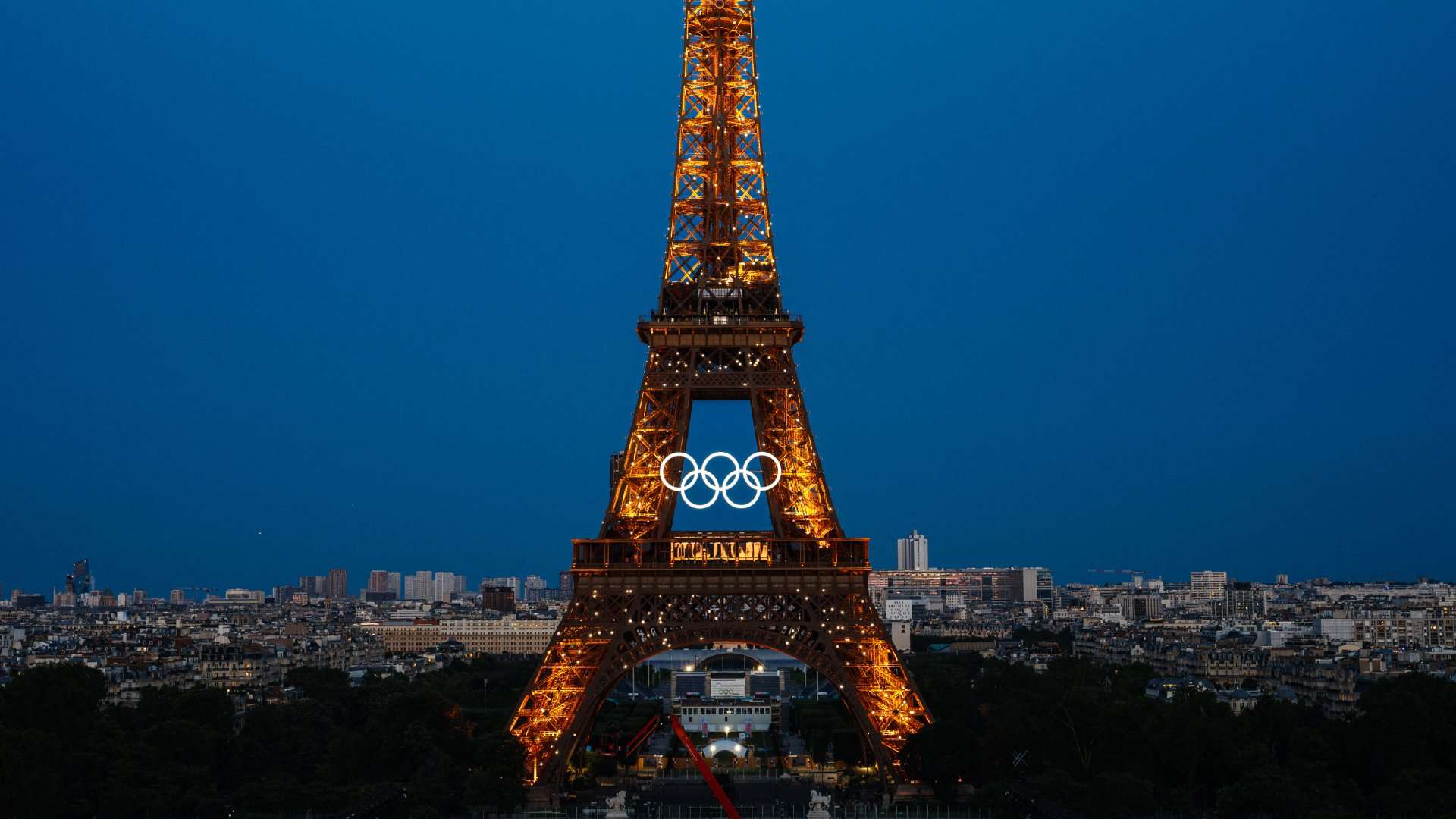 Eiffel Tower Paris Olympics 2024