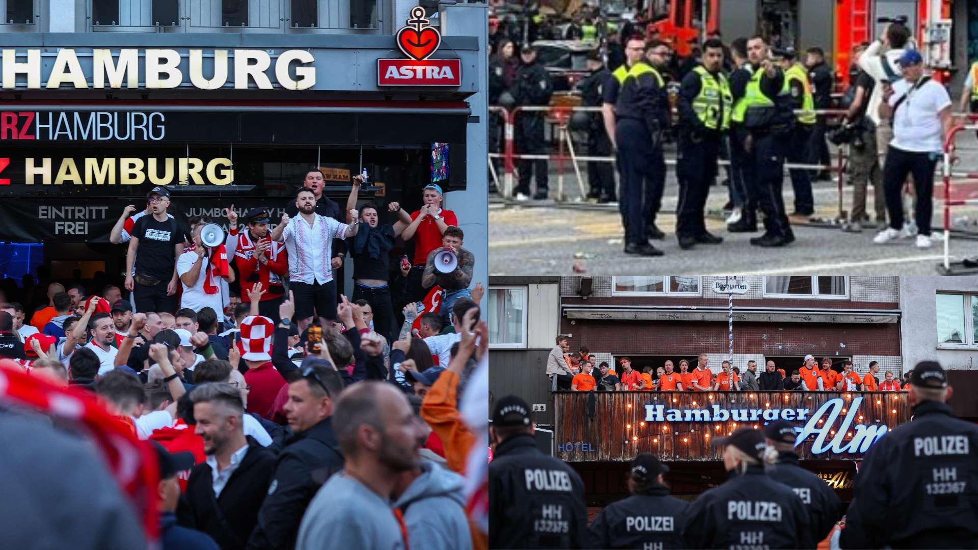 Police Germany Hamburg Euro 2024