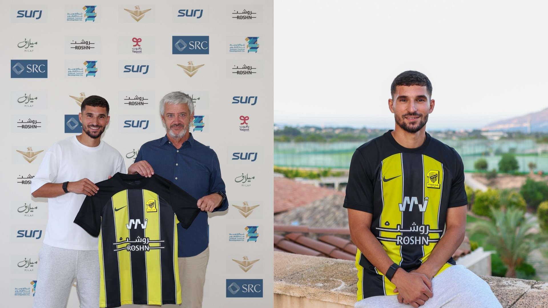 Houssem Aouar Ittihad 2024