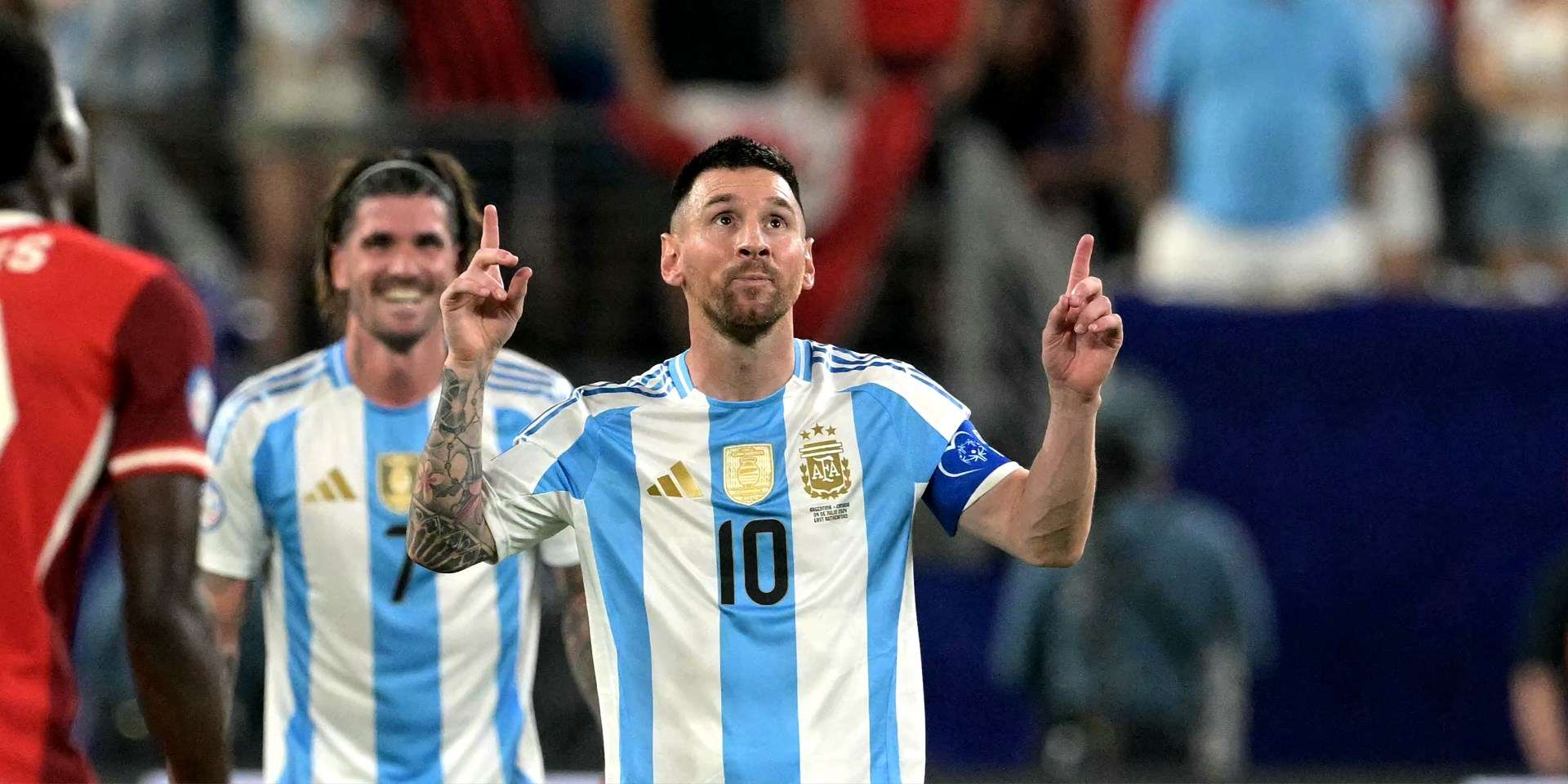 Lionel Messi Argentina HIC 2:1