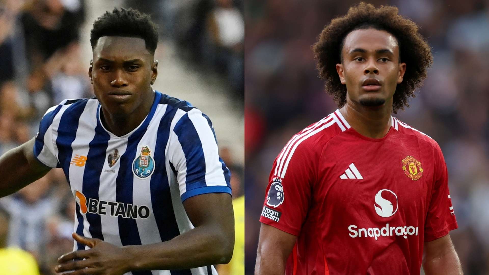 Samuel Omorodion Porto Joshua Zirkzee Man Utd