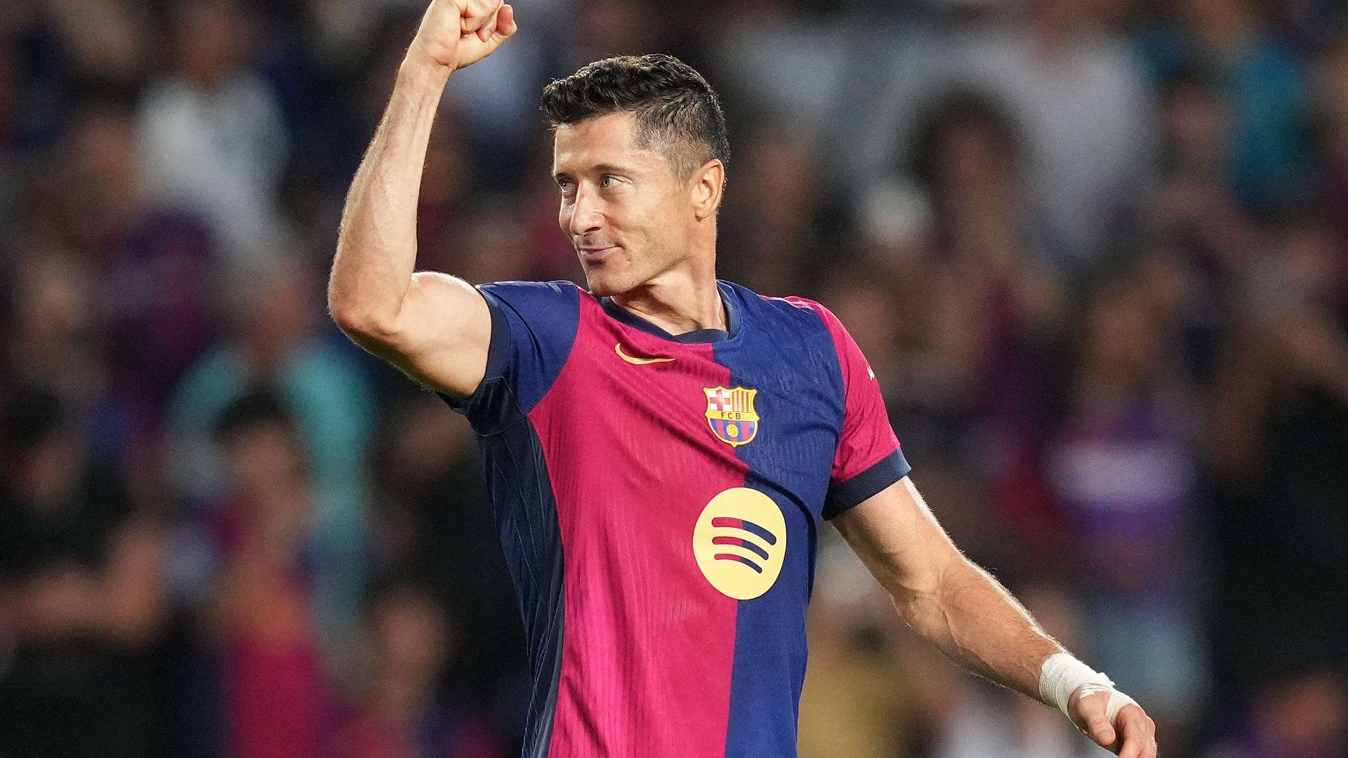 Robert Lewandowski Barcelona 2024