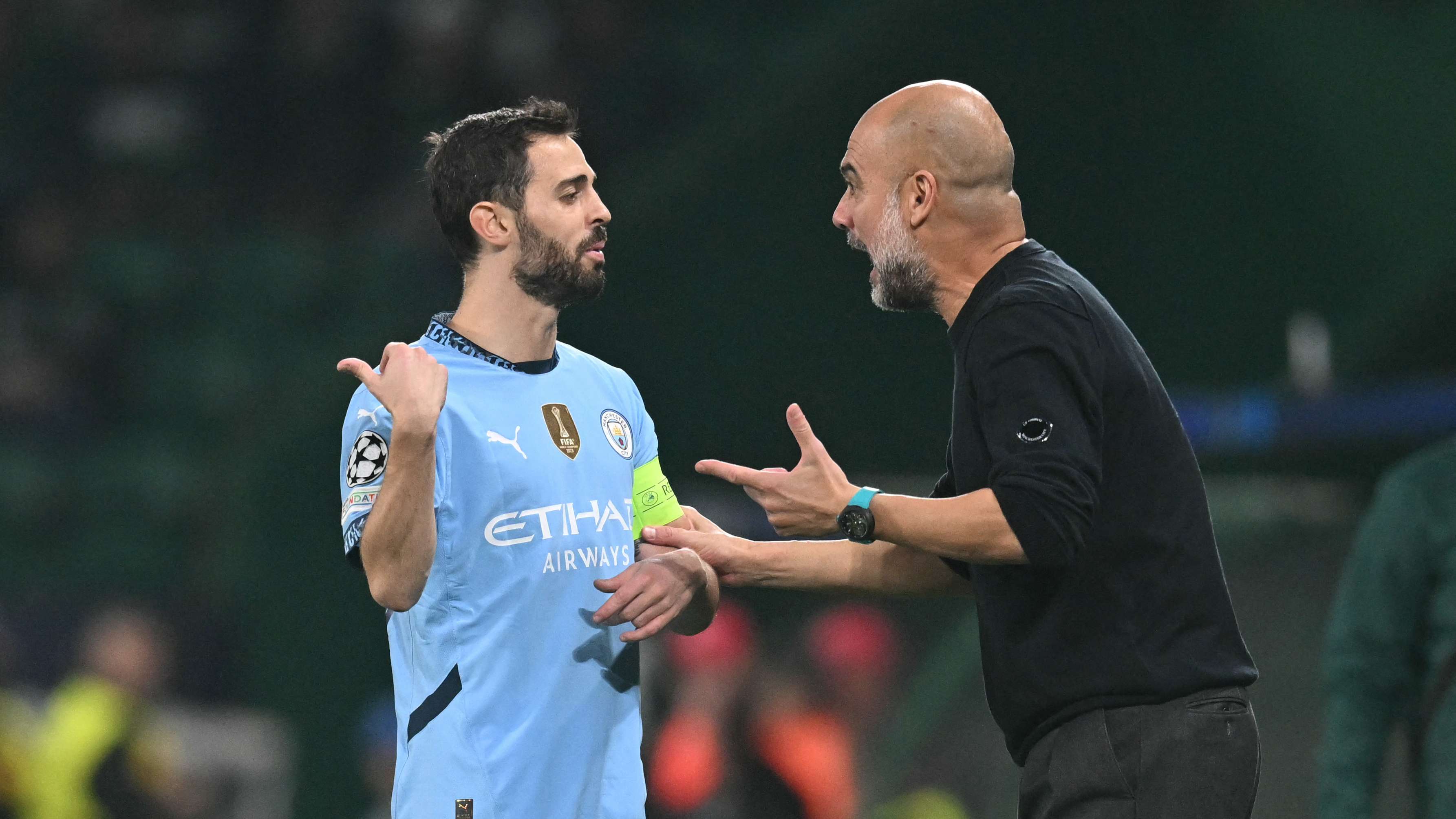 Bernardo Silva Pep Guardiola