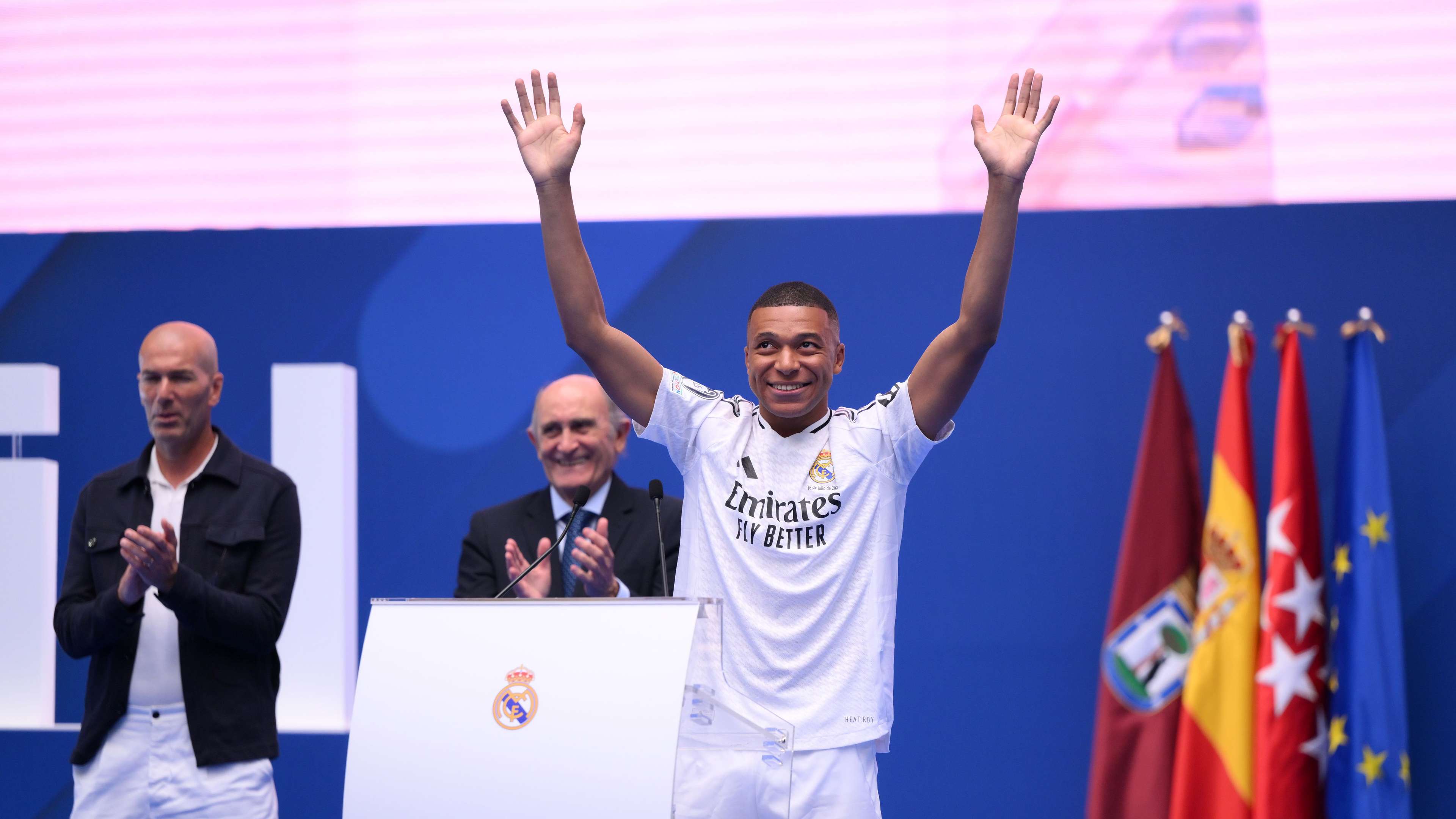 Real Madrid Unveils New Signing Kylian Mbappe