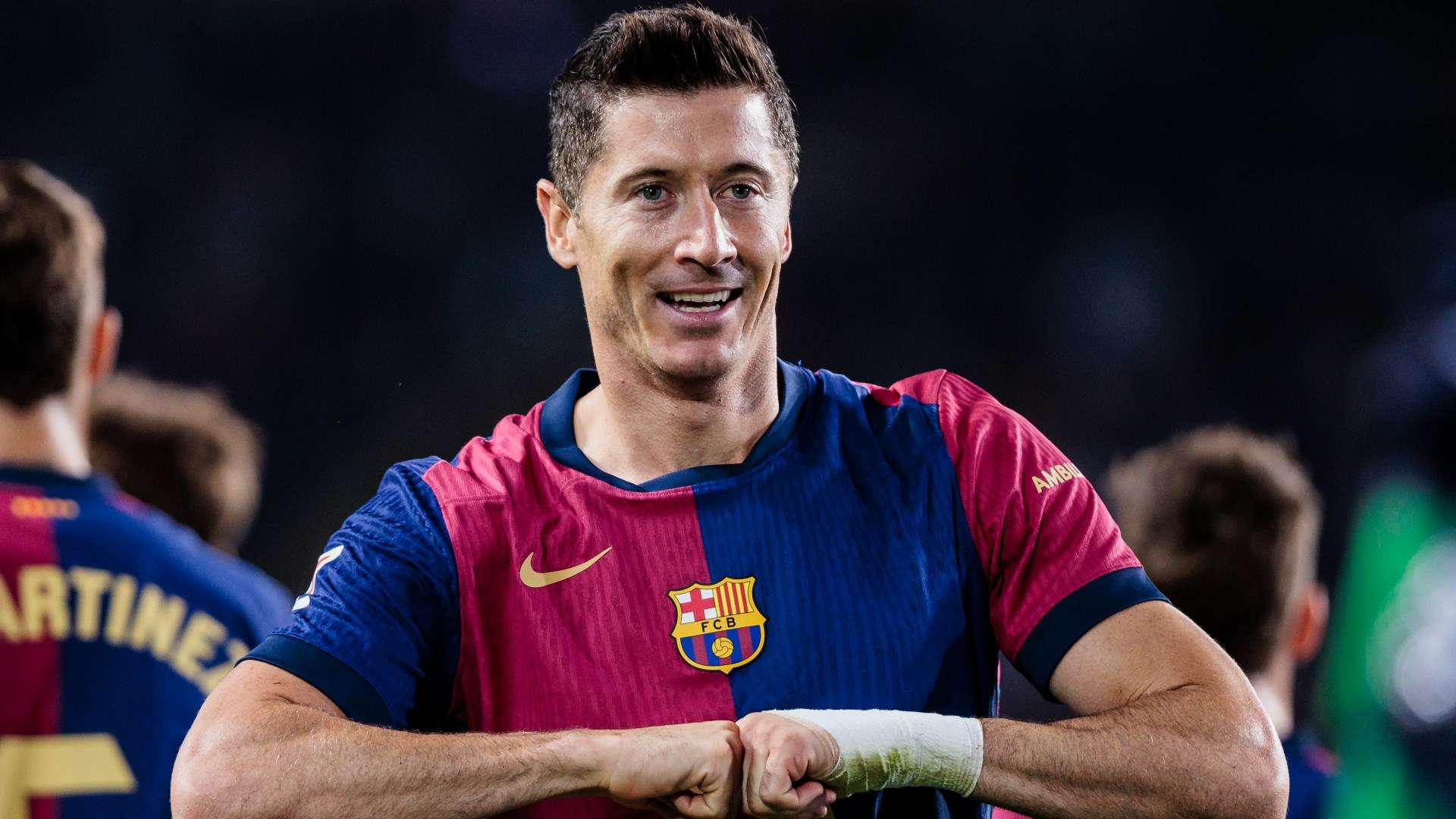 Robert Lewandowski Barcelona 2024-25