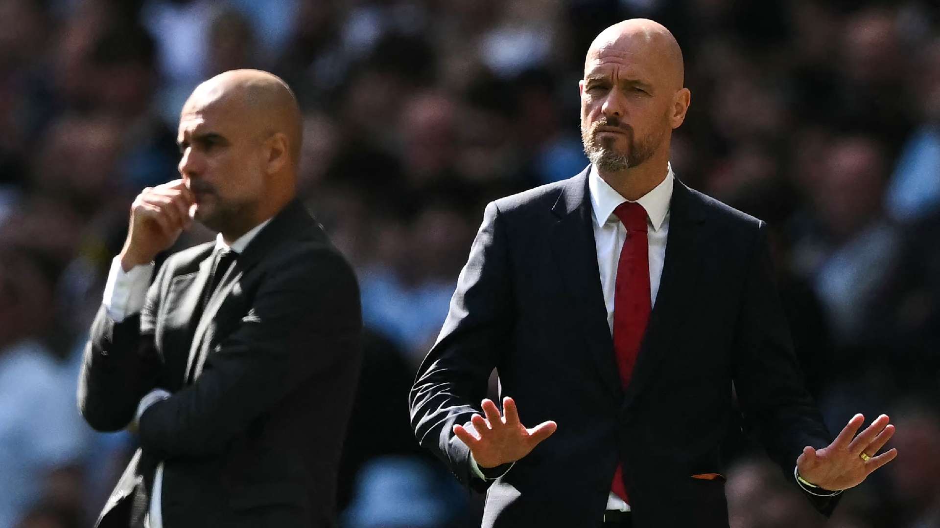 Pep Guardiola & Erik Ten Hag