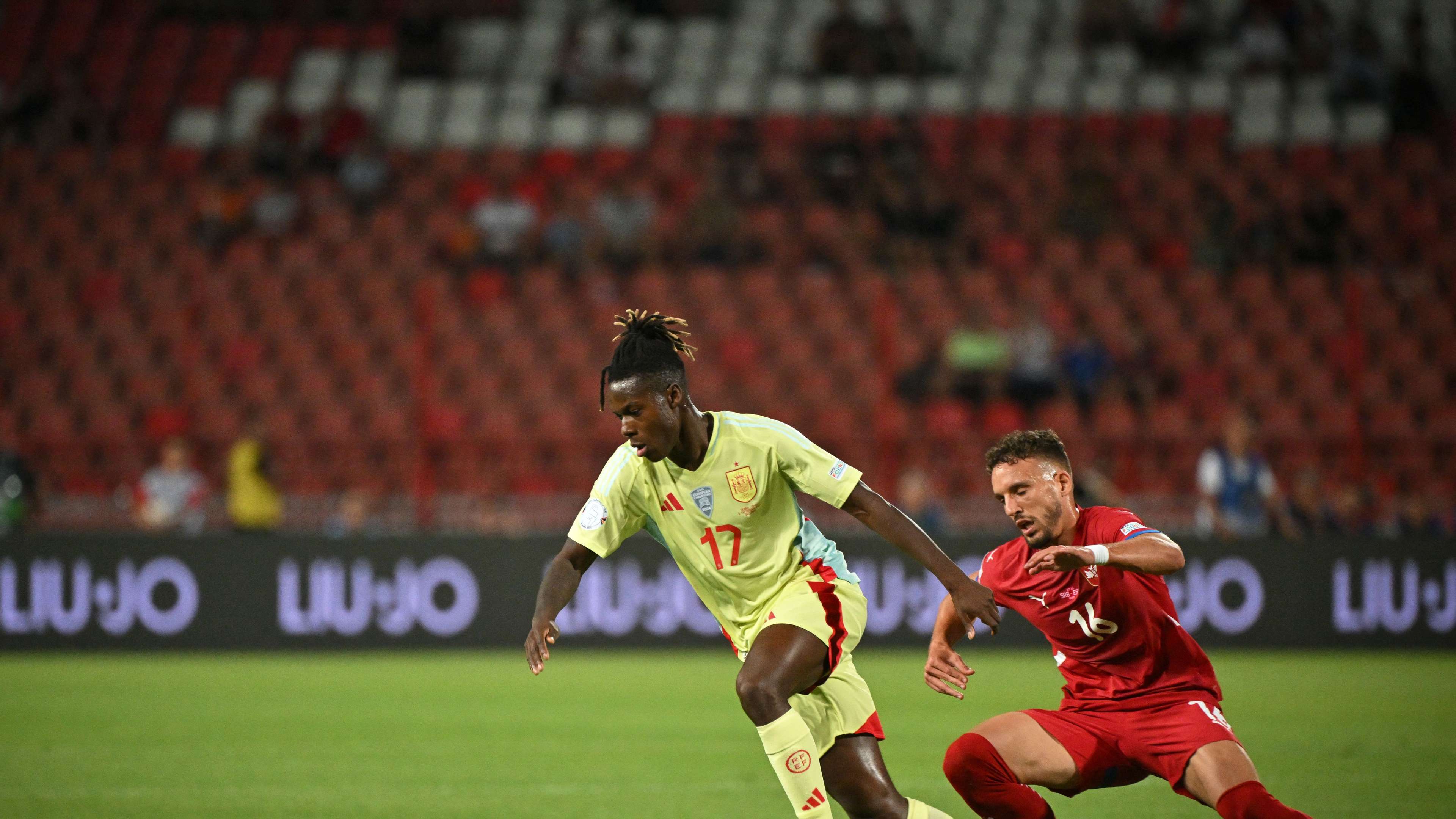 Nico Williams España Serbia UEFA Nations League 05092024