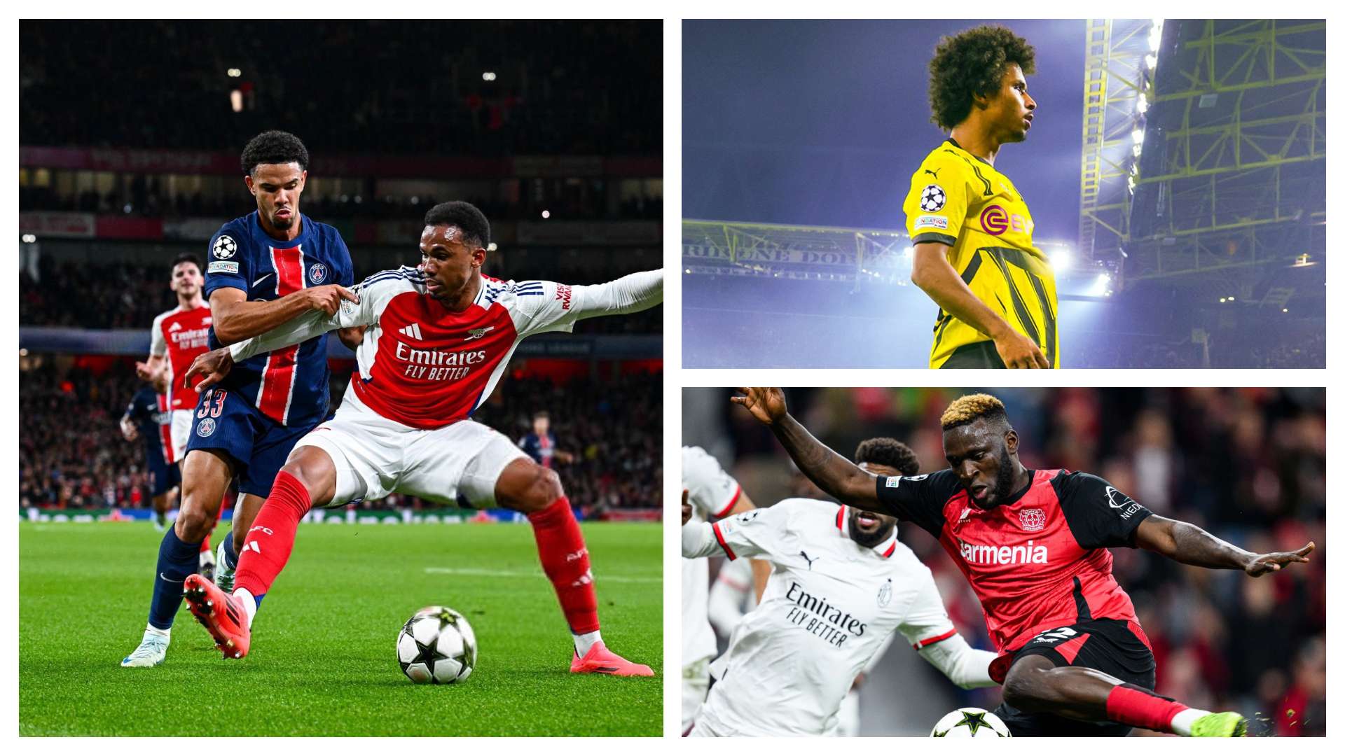 Arsenal Dortmund Milan