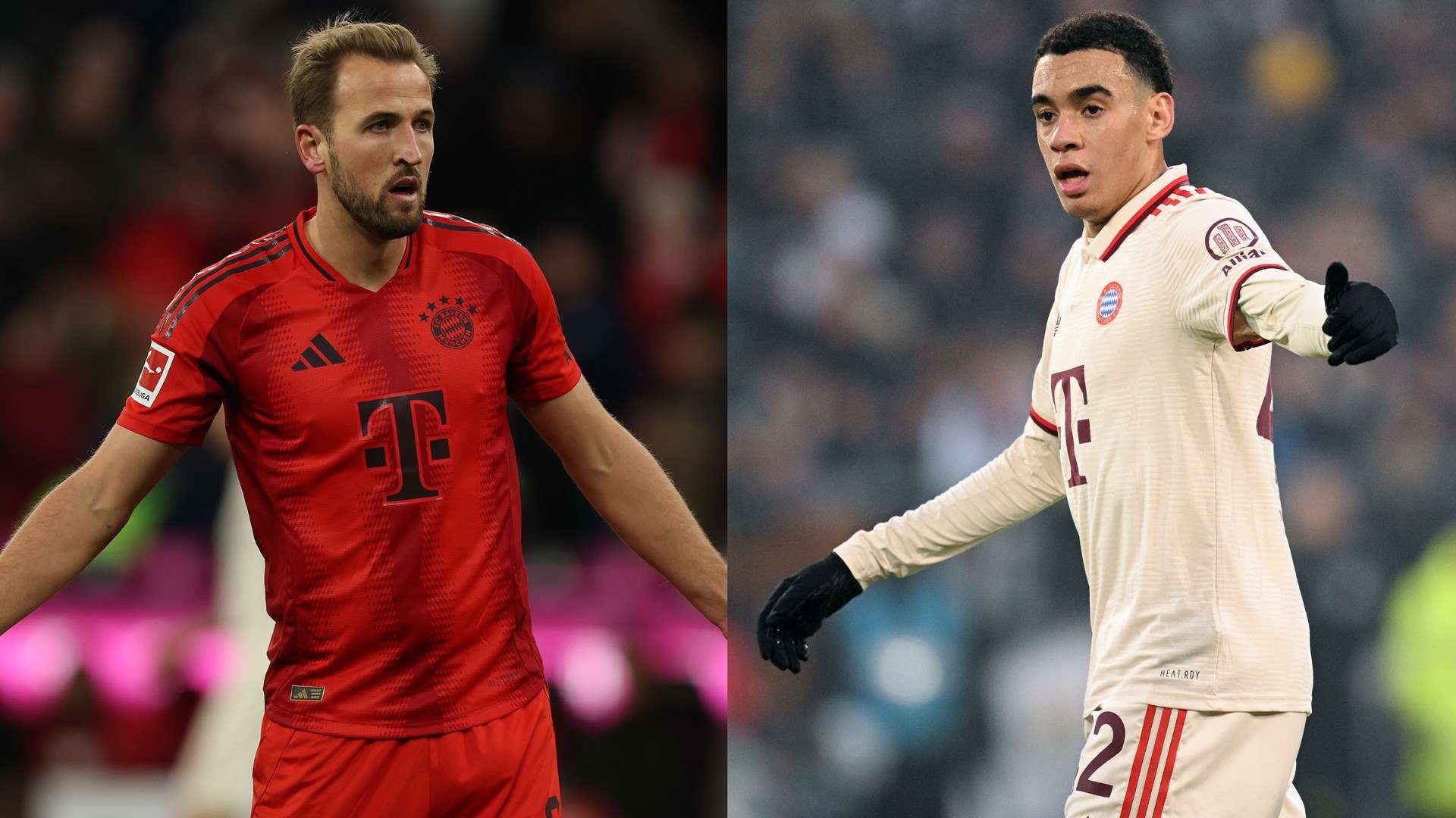 Jamal Musiala Harry Kane Bayern Munich