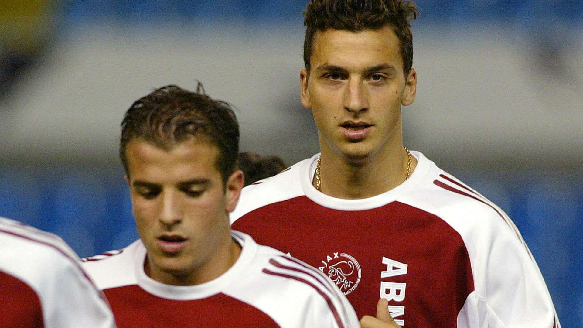 Rafael van der Vaart Zlatan Ibrahimovic Ajax