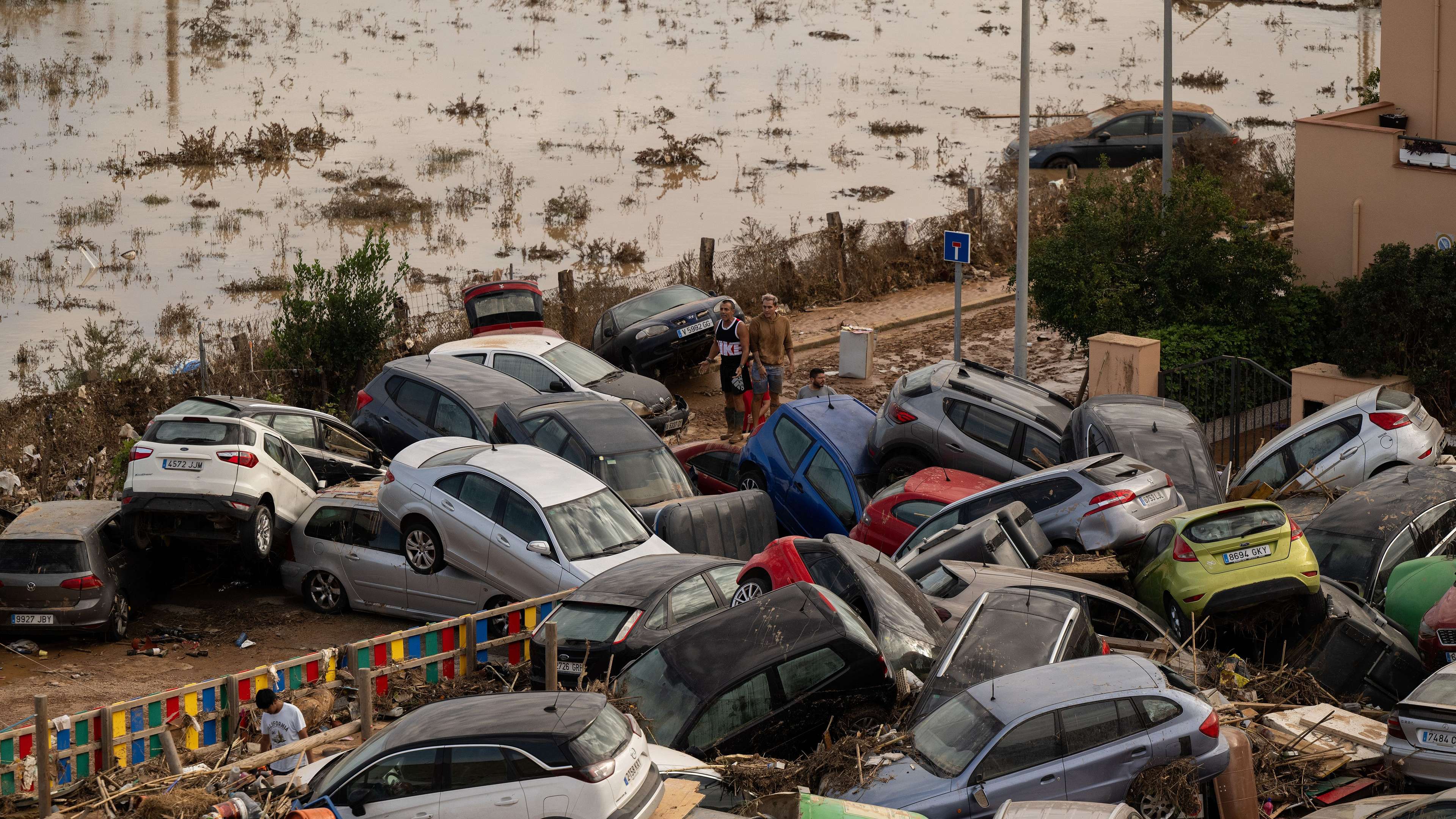 Flooding And Heavy Rain In Valencia Region Of Spain